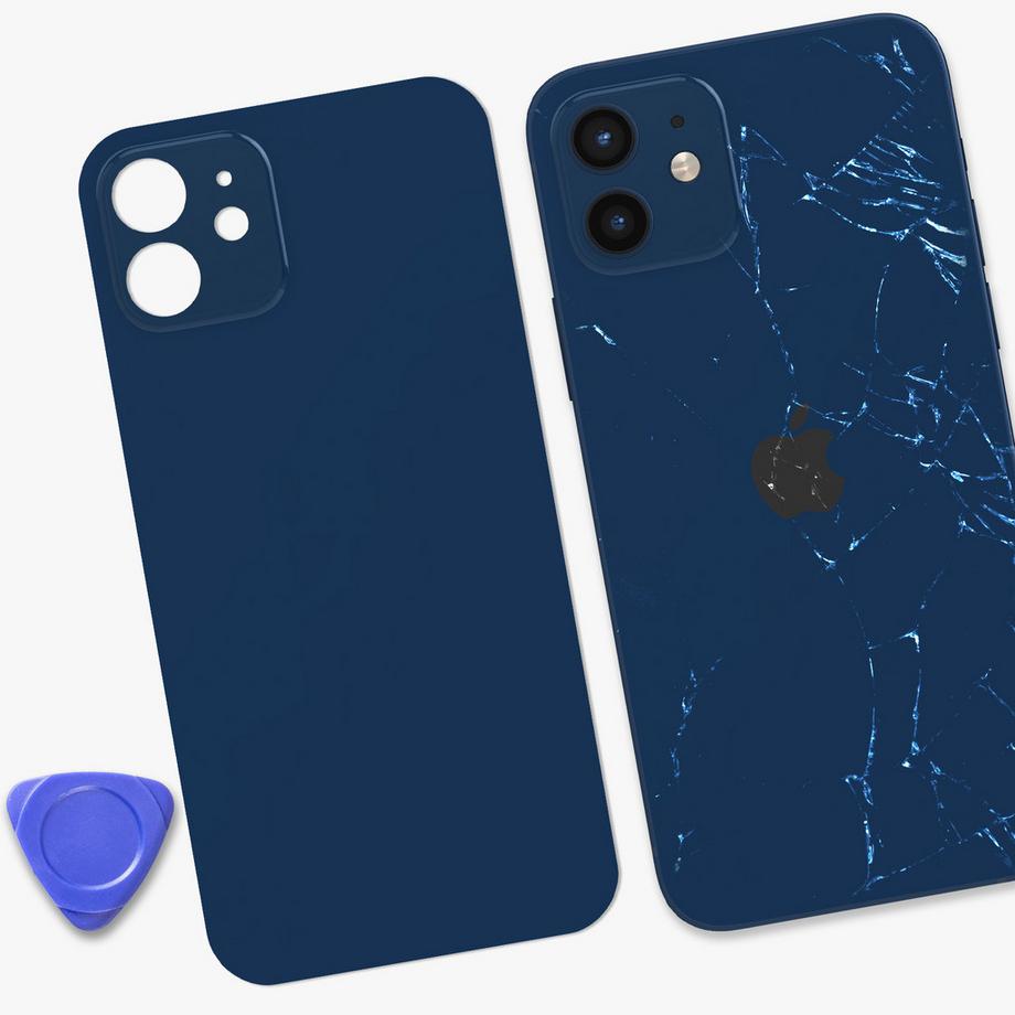 Avizar  Vitre Arrière Apple iPhone 12 Bleu 