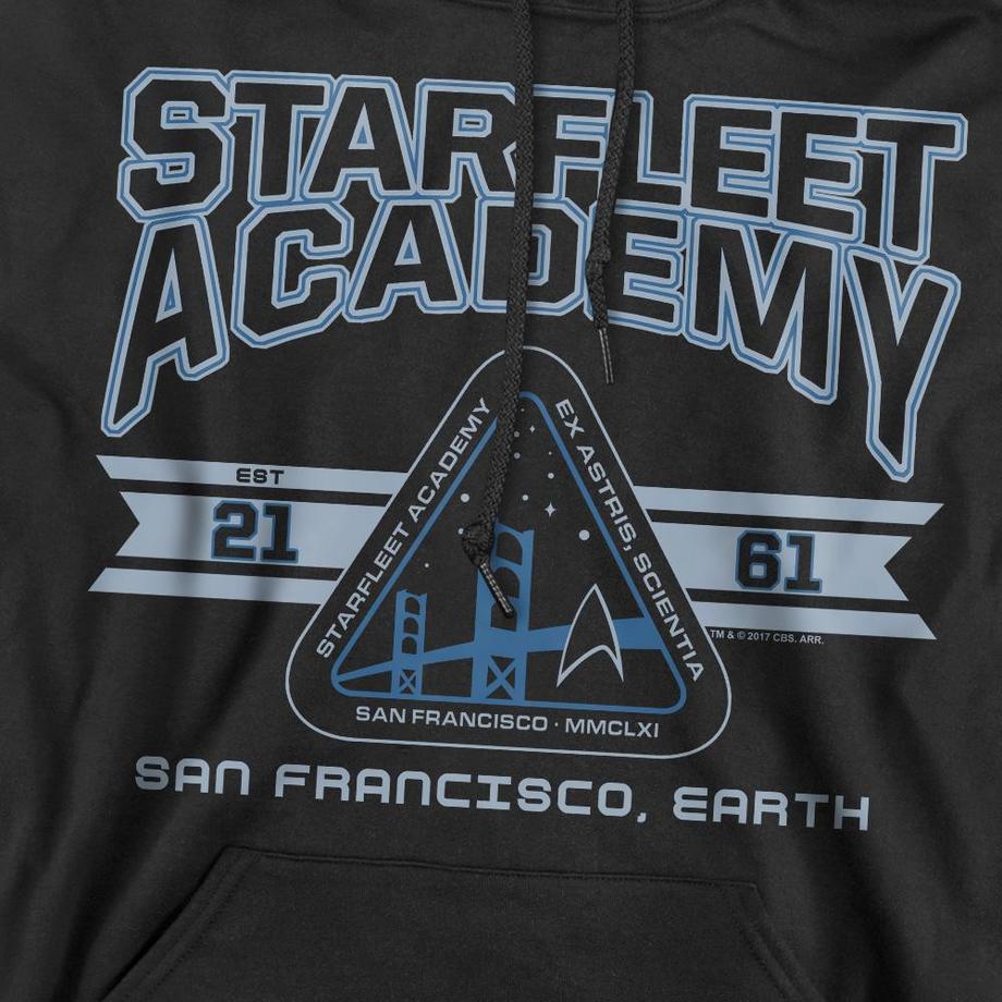 Star Trek Starfleet Academy Earth Kapuzenpullover  