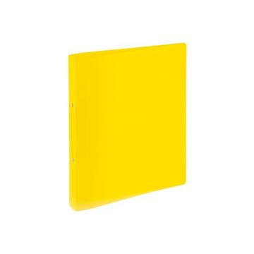 PAGNA Ringbuch 33mm A4 20900-04 gelb PP 2-Ring-Mechanik