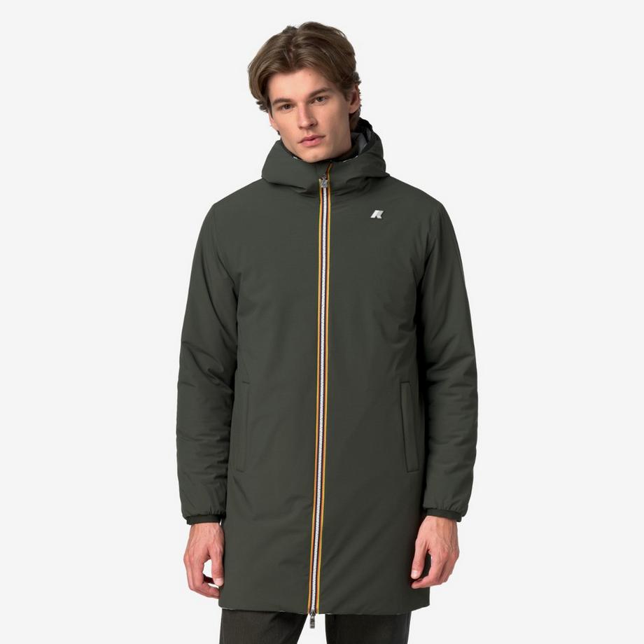 K-WAY Jacob St Warm Double Giacca Reversibile  