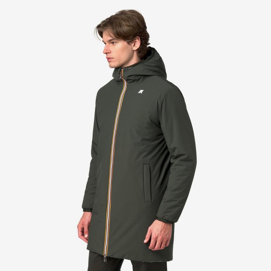 K-WAY Jacob St Warm Double Giacca Reversibile  