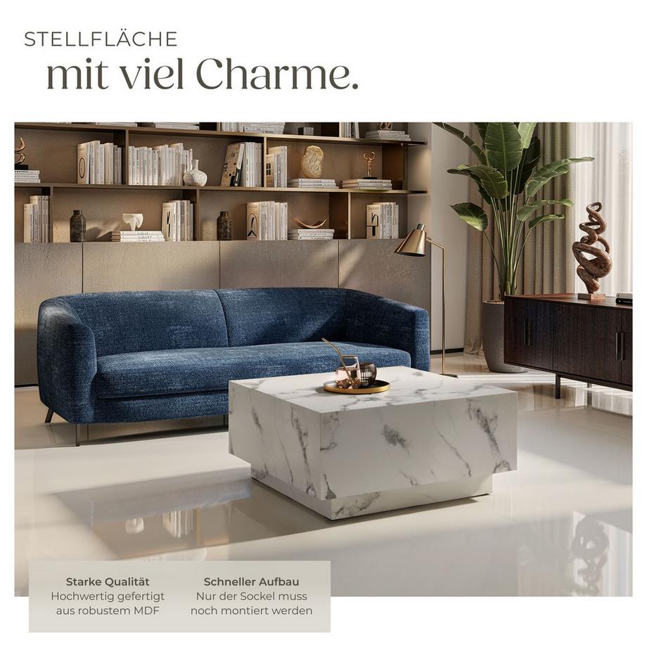 Tectake Table basse LASLEY design minimaliste  