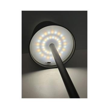 Lampe de table LED 38cm noir