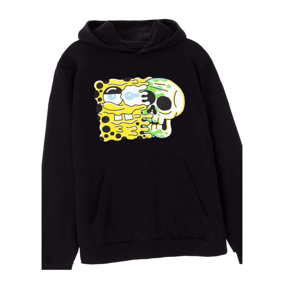 Nickelodeon Felpa con Cappuccio Motivo Teschio  
