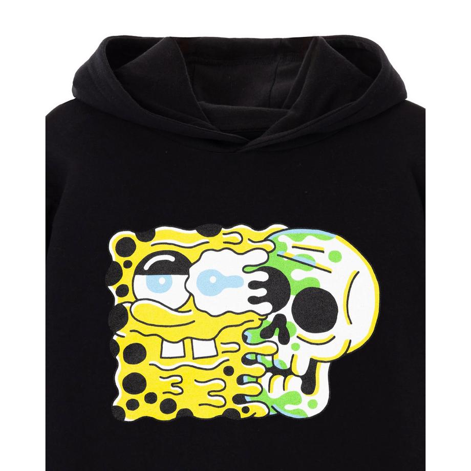 Nickelodeon Felpa con Cappuccio Motivo Teschio  