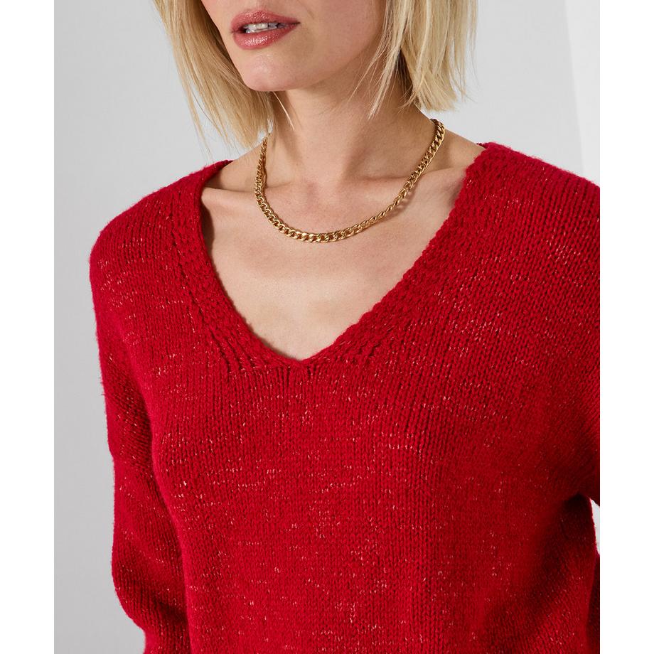 Joe Browns Pull col V manches larges  