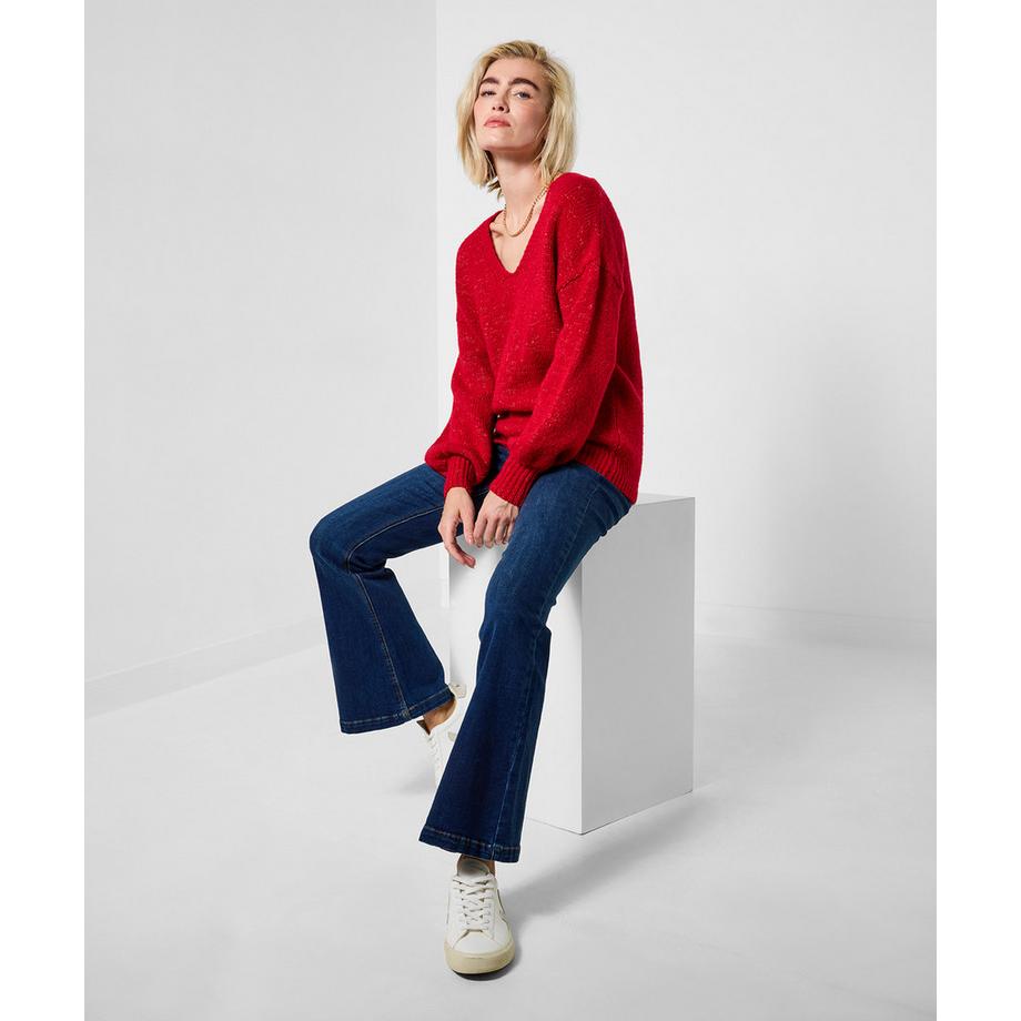 Joe Browns Pull col V manches larges  