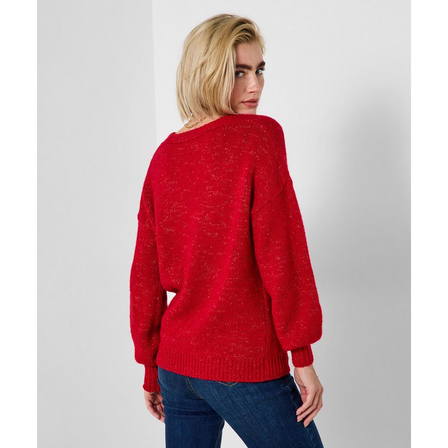 Joe Browns Pull col V manches larges  