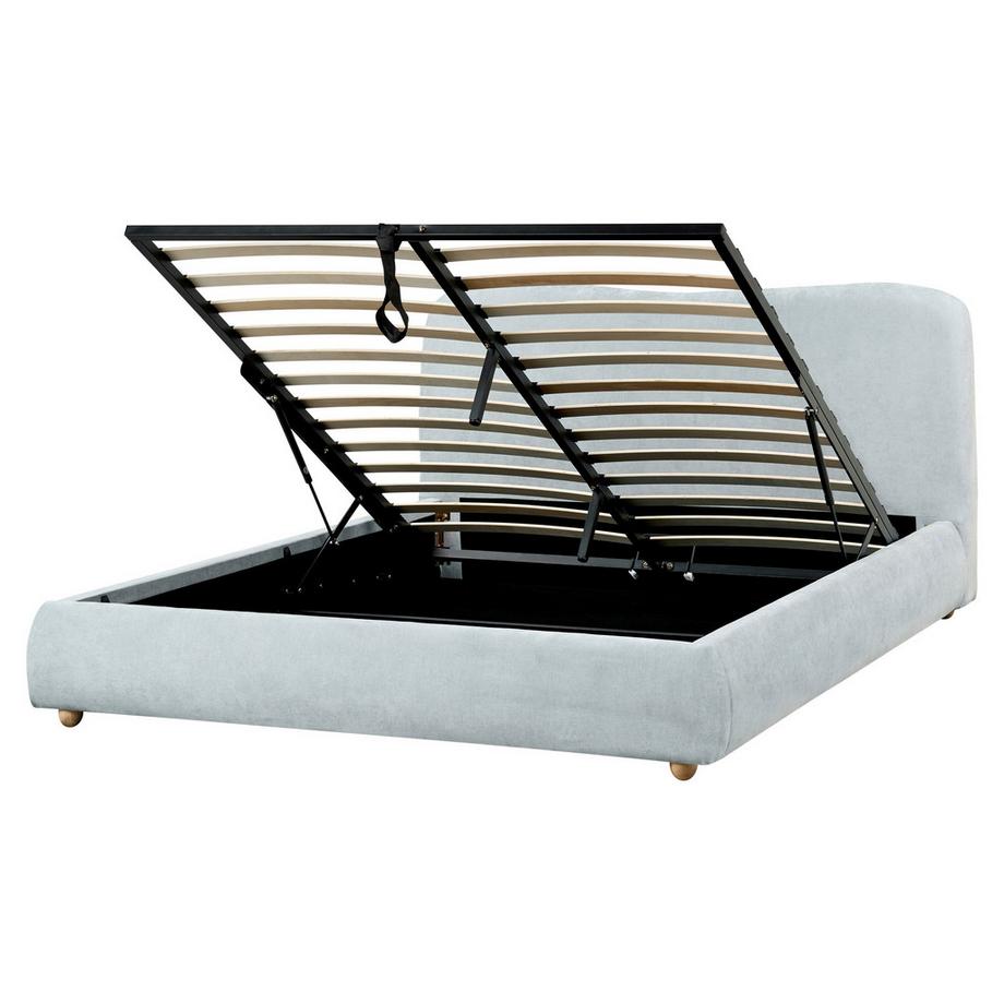 Lit ottoman en Tissu chenille  BLAGNAC