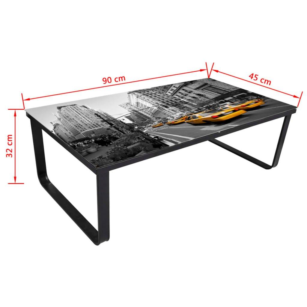 VidaXL Couchtisch glas  