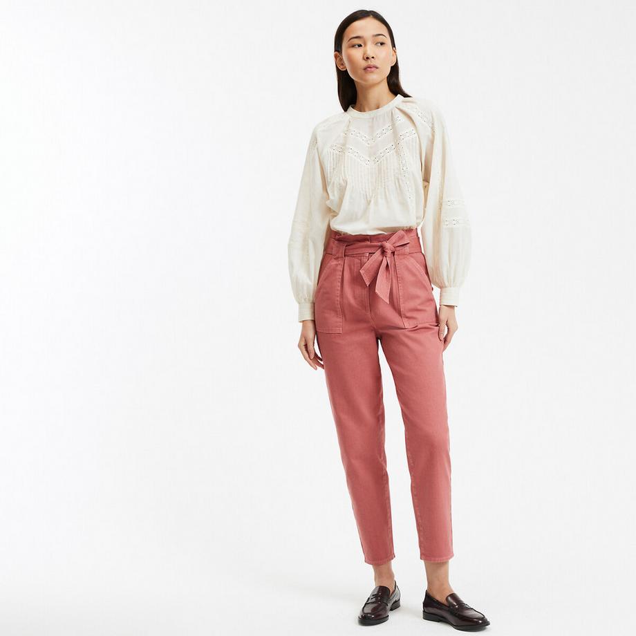 La Redoute Collections Rundhals Bluse  