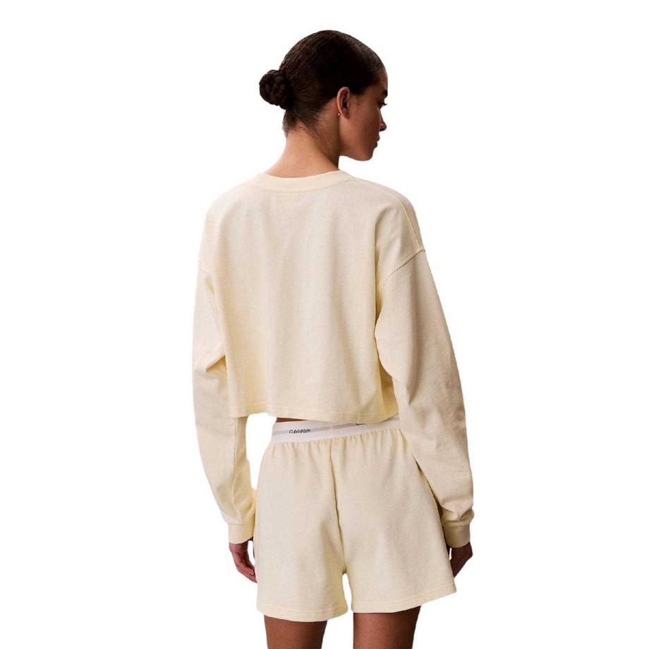 Calvin Klein  Kurzes Top, Langärmlig 