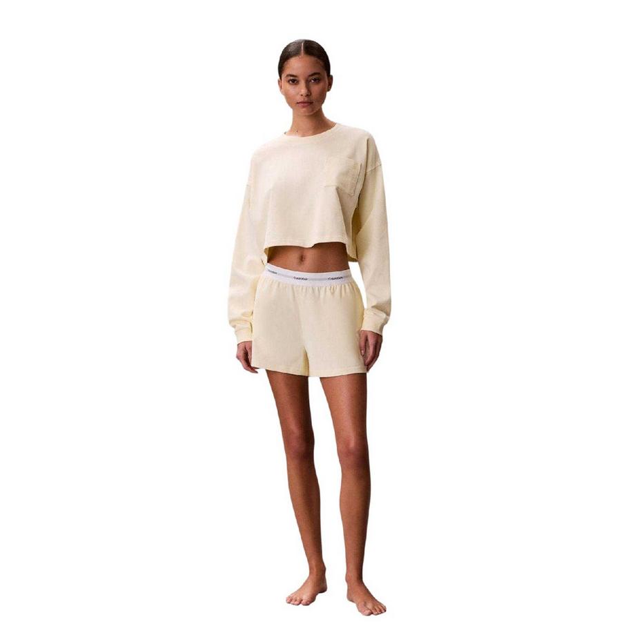 Calvin Klein  Kurzes Top, Langärmlig 