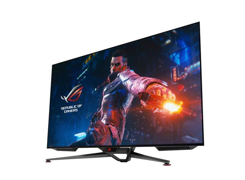 ASUS  ROG Swift PG48UQ Computerbildschirm 120,7 cm (47.5") 3840 x 2160 Pixel 4K Ultra HD OLED Schwarz 