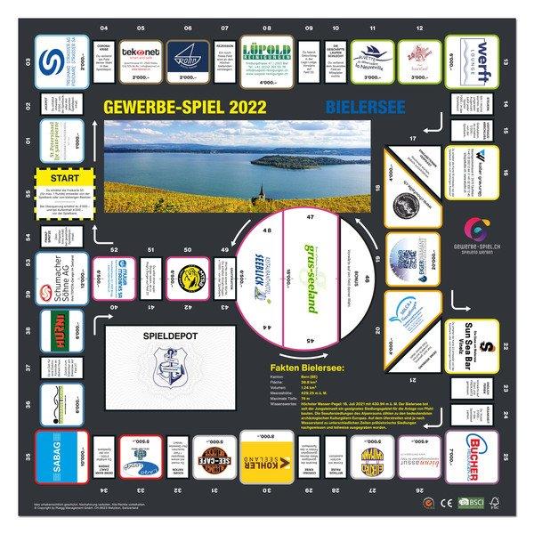 GEWERBE-SPIEL  Brettspiel BIELERSEE (Deutsch) 
