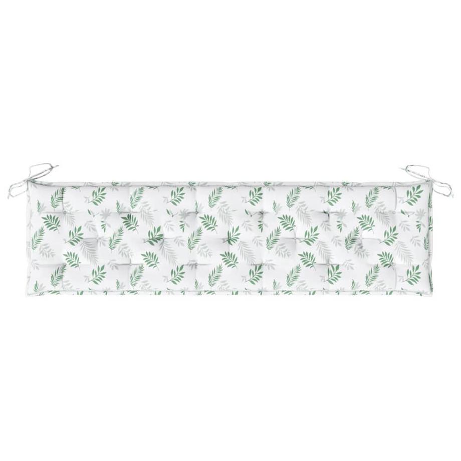 VidaXL cuscino per panca da giardino Tessuto  