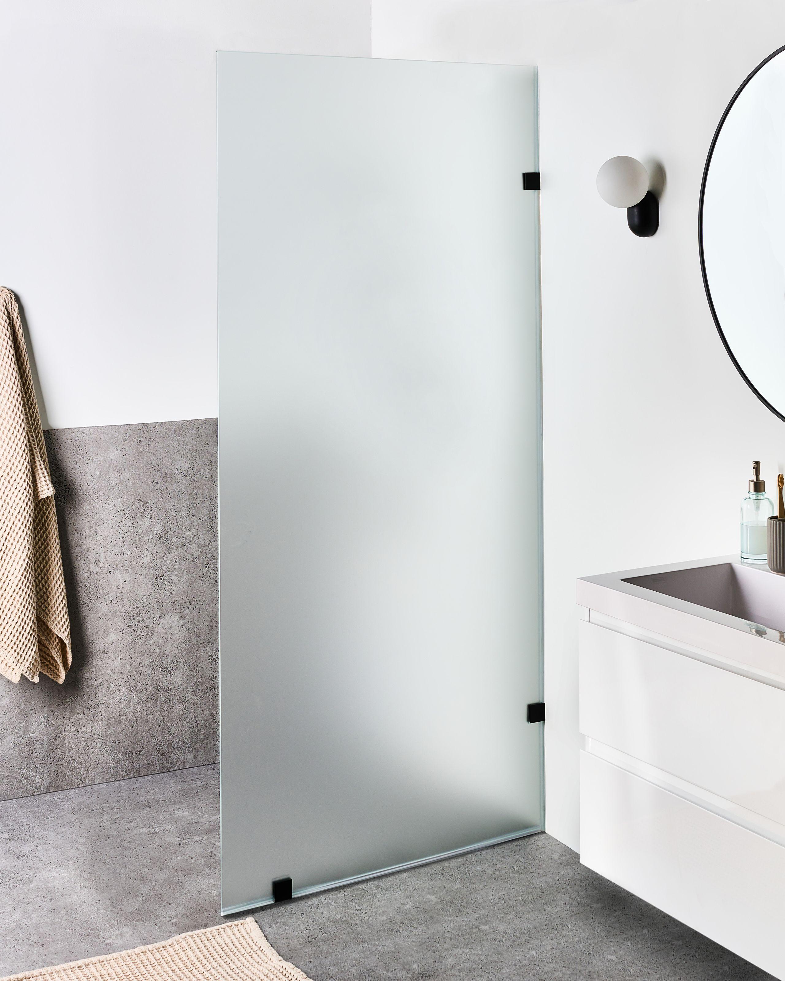 Beliani Parete doccia en Vetro temperato Minimalista ICALMA  