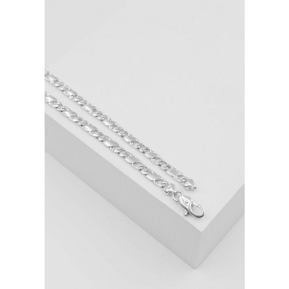 MUAU Schmuck  Collier Carrera Weissgold 375, 4mm, 45cm 