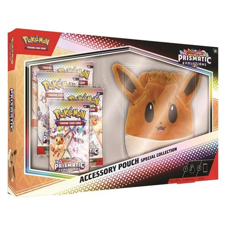 Pokémon  TCG: Scarlet & Violet (SV08.5) - 'Prismatic Evolutions' Accessory Pouch Collection - EN 
