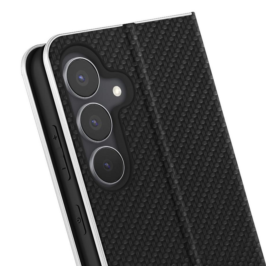 Avizar  Étui pour Galaxy S25 FE Effet Carbone 