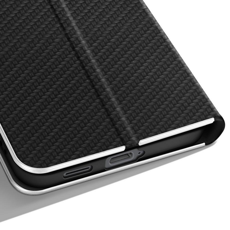 Avizar  Étui pour Galaxy S25 FE Effet Carbone 