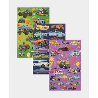 I am Creative  I am Creative Stickerbuch Cars Dekorativer Aufkleber Mehrfarbig 200 Stück(e) 