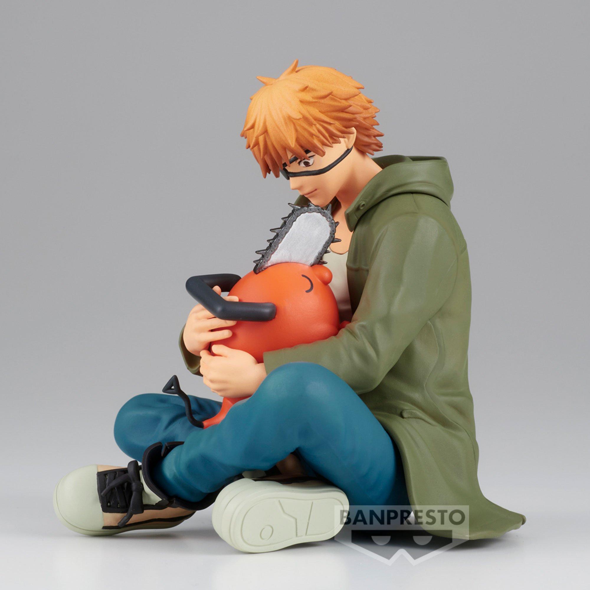 Banpresto  Figurine Statique - Break time Collection - Chainsaw Man - Denji & Pochita 