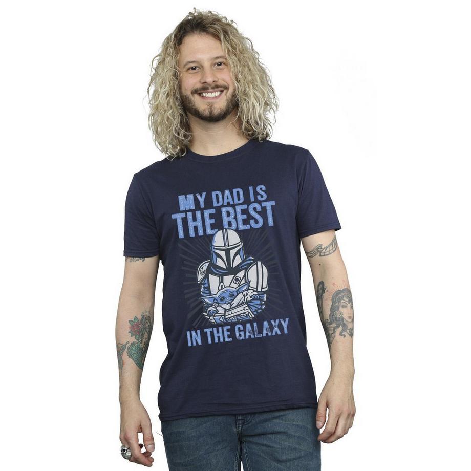 STAR WARS Mandalorian Best Dad T-Shirt  