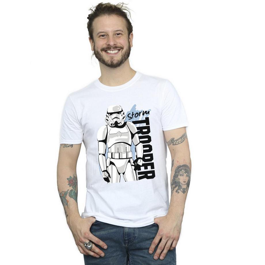 STAR WARS T-Shirt con Stampa Grafica Stormtrooper  