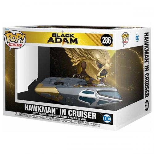 Funko  Funko POP! Black Adam : Hawkman in Cruiser (286) 