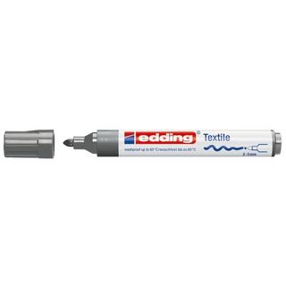 Edding EDDING T-Shirt-Marker 4500 2-3mm 4500-12 grau  