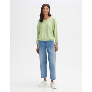 OPUS  Rippshirt Suzzina Boxy Silhouette 