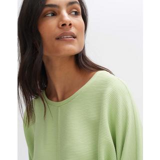 OPUS  Rippshirt Suzzina Boxy Silhouette 