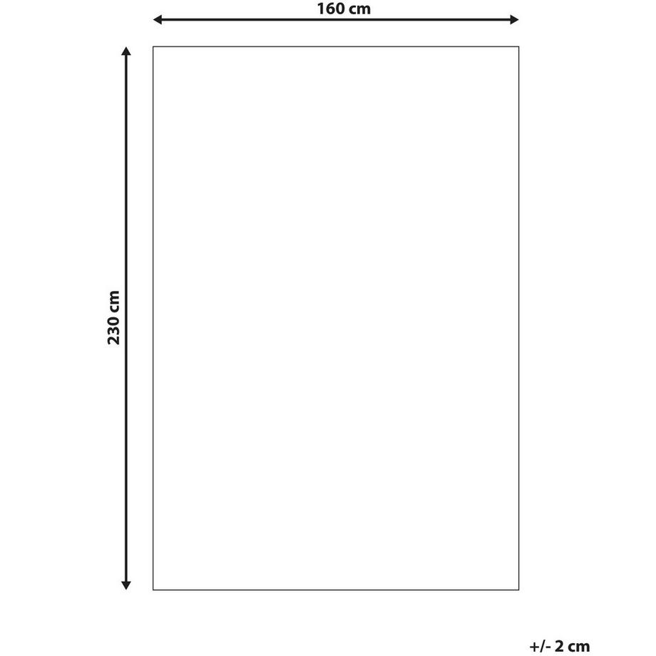 Beliani Tapis en Jute  MERMER  