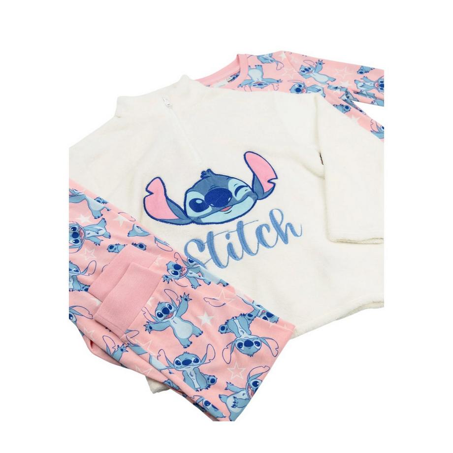 Lilo & Stitch  Ensembles De Pyjamas Longs Manches Longues Motif Stitch (Pack de trois) 