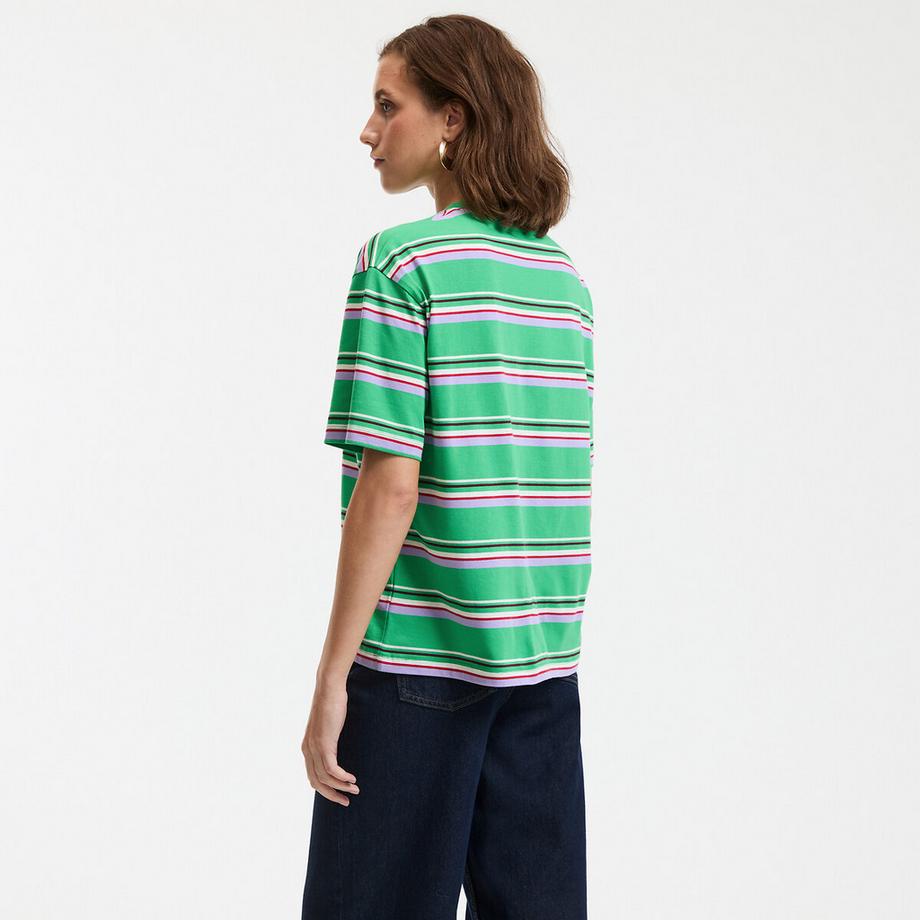 La Redoute Collections Gestreiftes T-Shirt  