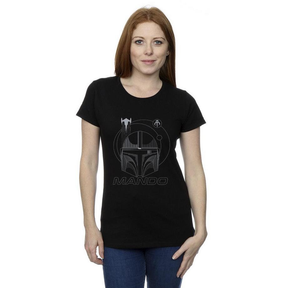 STAR WARS Star Wars The Mandalorian Mando T-Shirt  