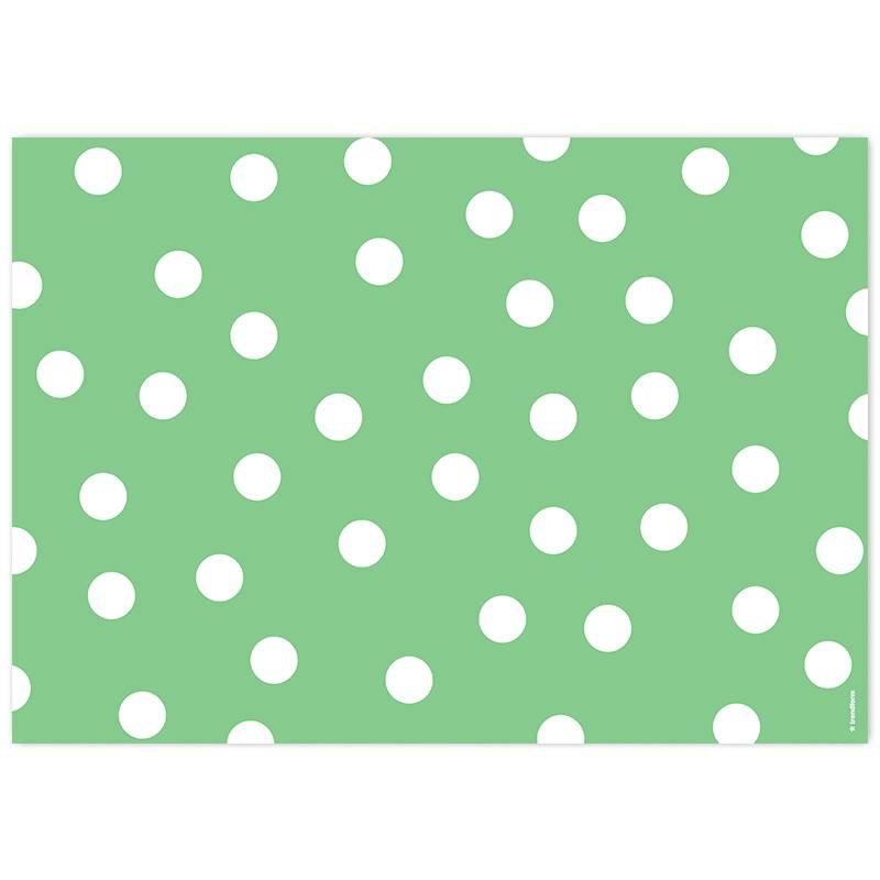 trendform Papiertischset POLKA AQUA 4 Sujets à 12 Blatt  
