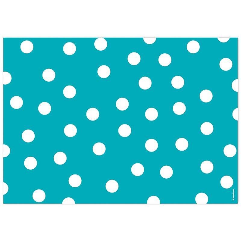 trendform Papiertischset POLKA AQUA 4 Sujets à 12 Blatt  