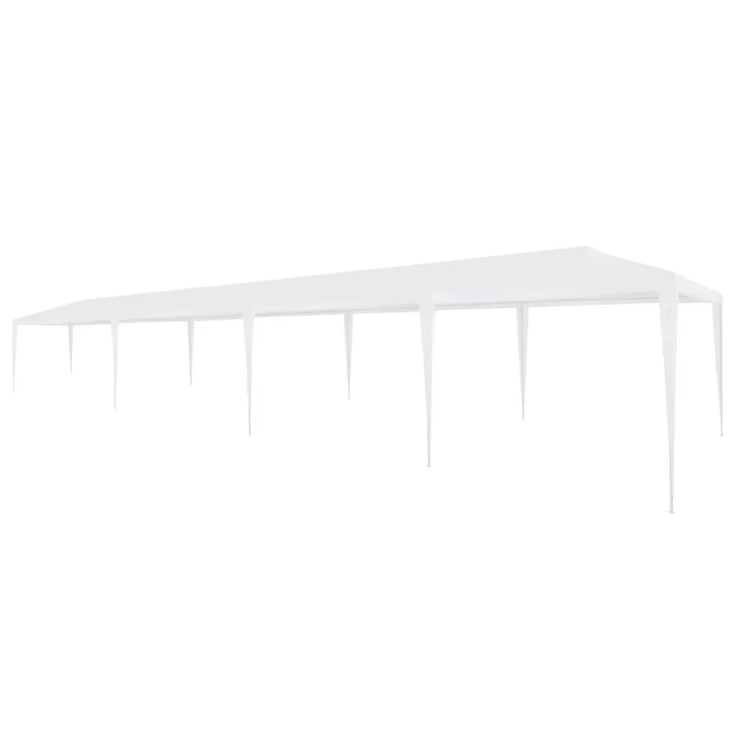 VidaXL - Partyzelt polyethylen, One Size, Weiss