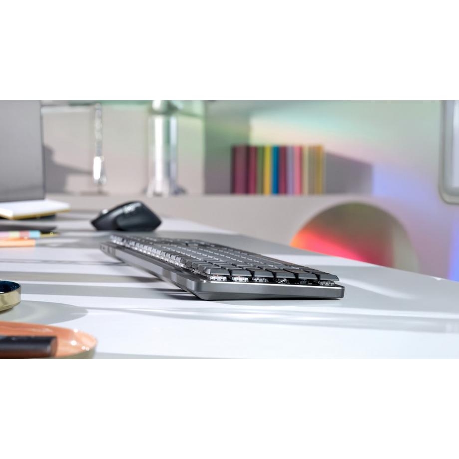 Logitech  Tastiera wireless meccanica Logitech MX: ergonomia e precisione eccellenti 