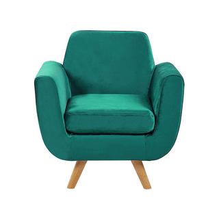 Beliani  Housse de fauteuil en Velours BERNES 