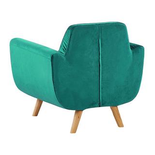 Beliani  Housse de fauteuil en Velours BERNES 