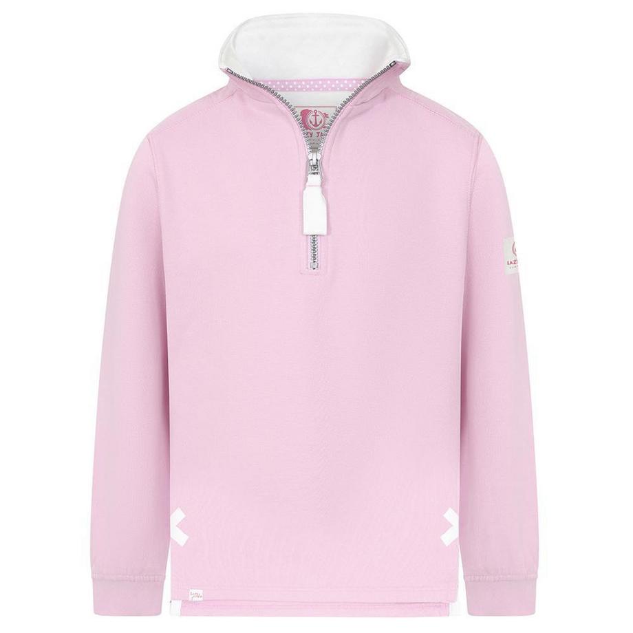 Sweatshirt  , mit kurzem Reißverschluss