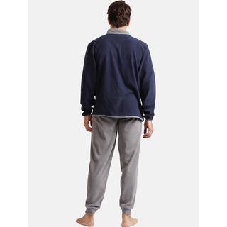 Admas  Pyjama micropolaire tenue d'intérieur pantalon et haut Sport 