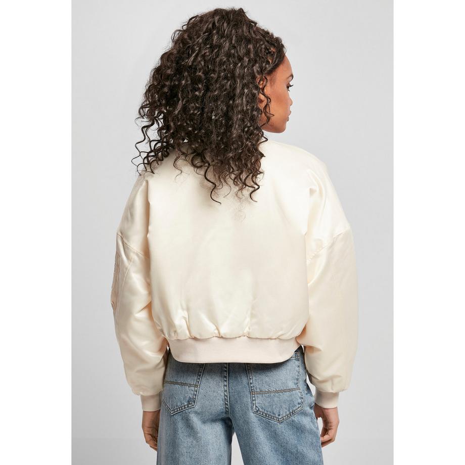 URBAN CLASSICS Oversized Satin Bomberjacke  