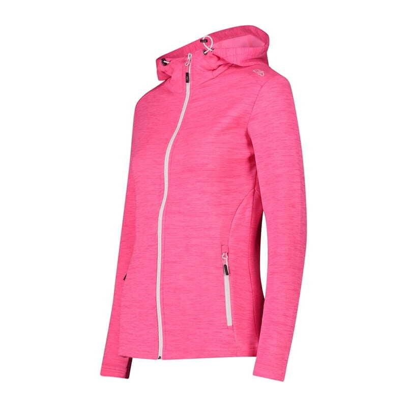 CMP Veste Polaire Chinée à Capuche  