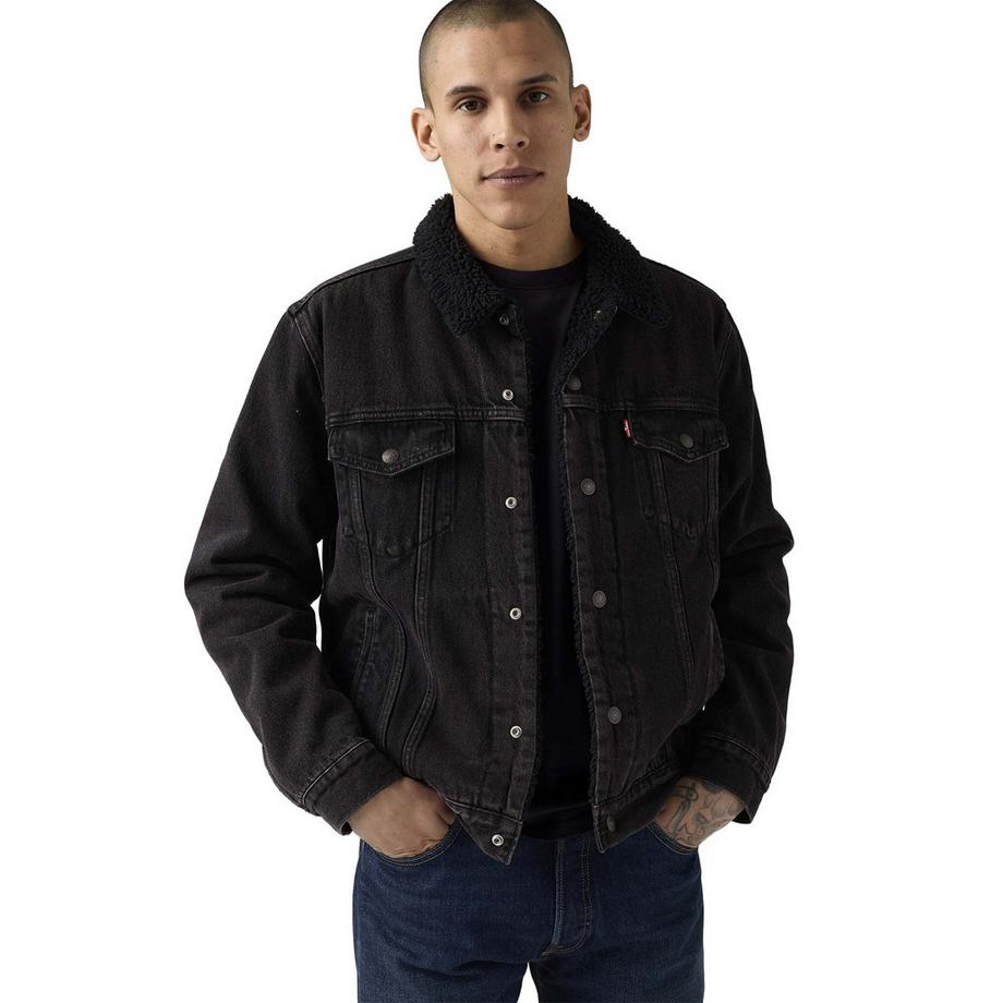 Levis Giacca da ginnastica Uomini Confezione da 1 Vestibilità confortevole-Type 3 Sherpa Trucker  