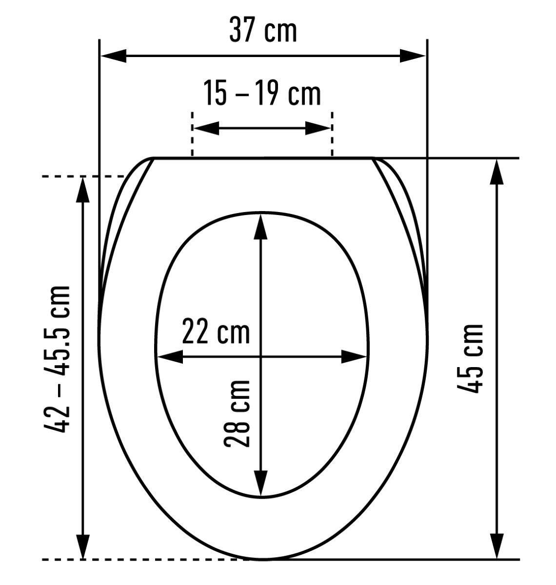 diaqua Sedile per WC Move bianco  