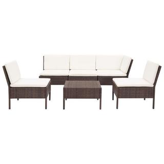 VidaXL set giardino Polirattan  